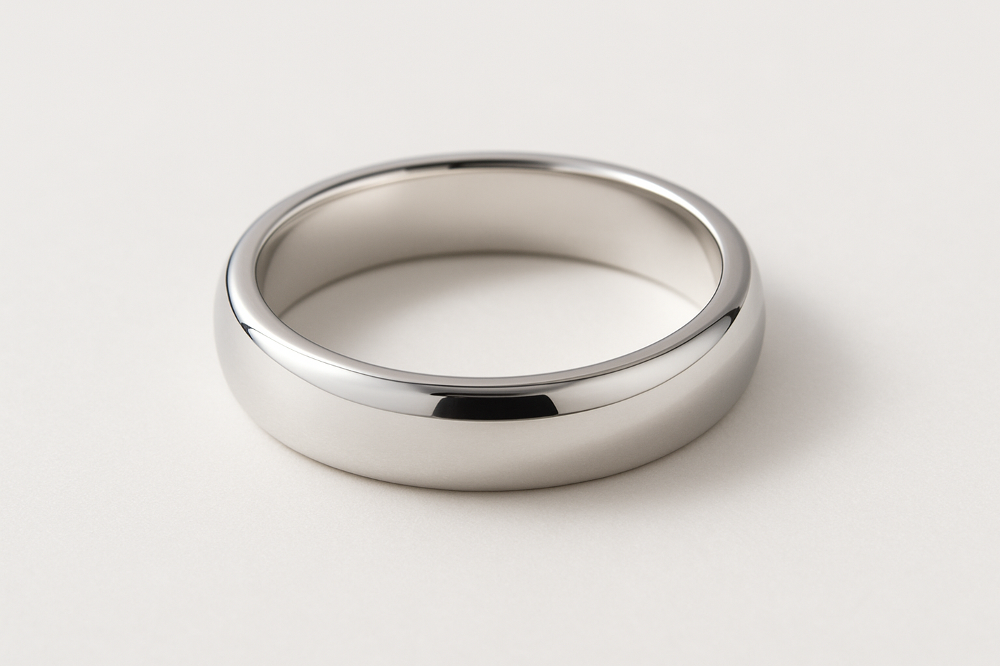 solid band silver ring free engraving