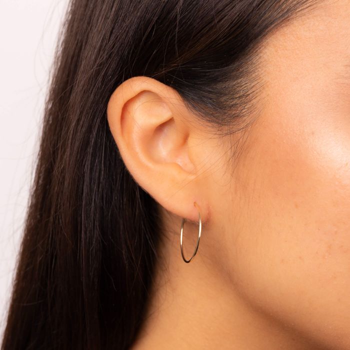 Gold Hoop Earrings