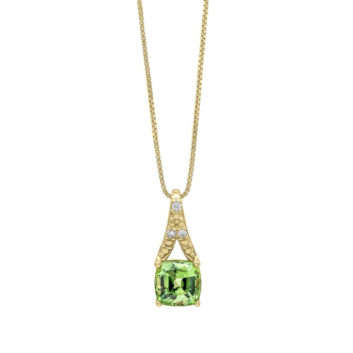 Rose Cut Sapphire and Diamond Pendant in 9ct Gold, featuring a beautiful rose-cut sapphire surrounded by sparkling diamonds, set in polished 9ct gold, perfect for adding elegance and sophistication to any jewelry collection.