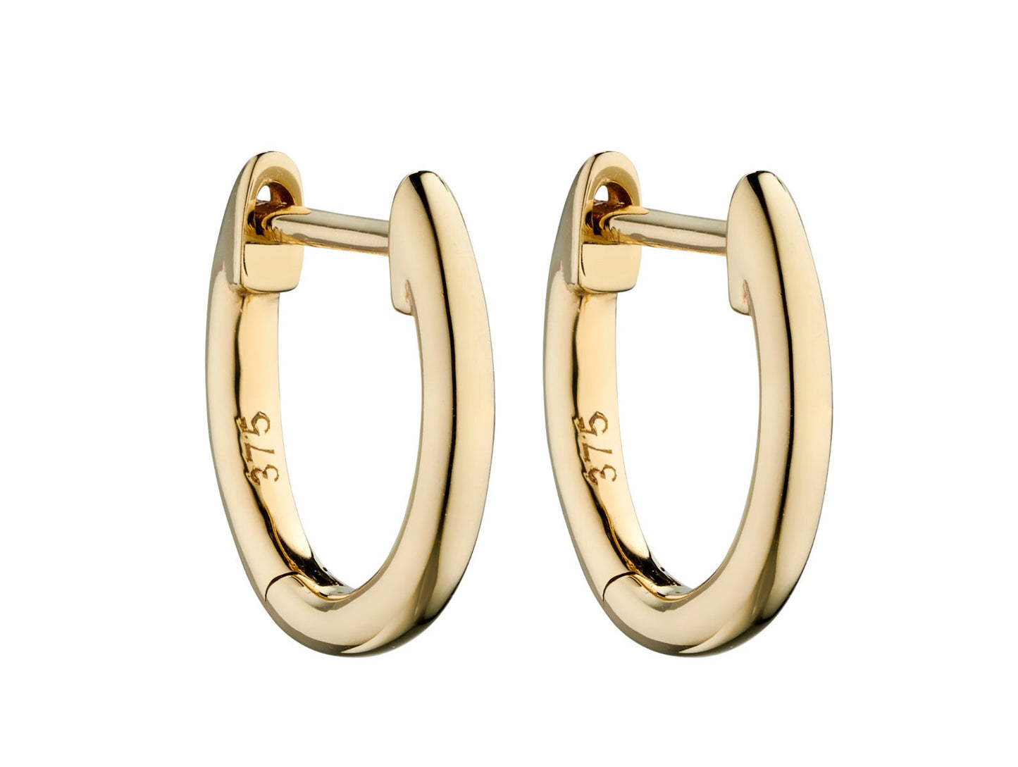 Gold Huggie Hoop Earrings